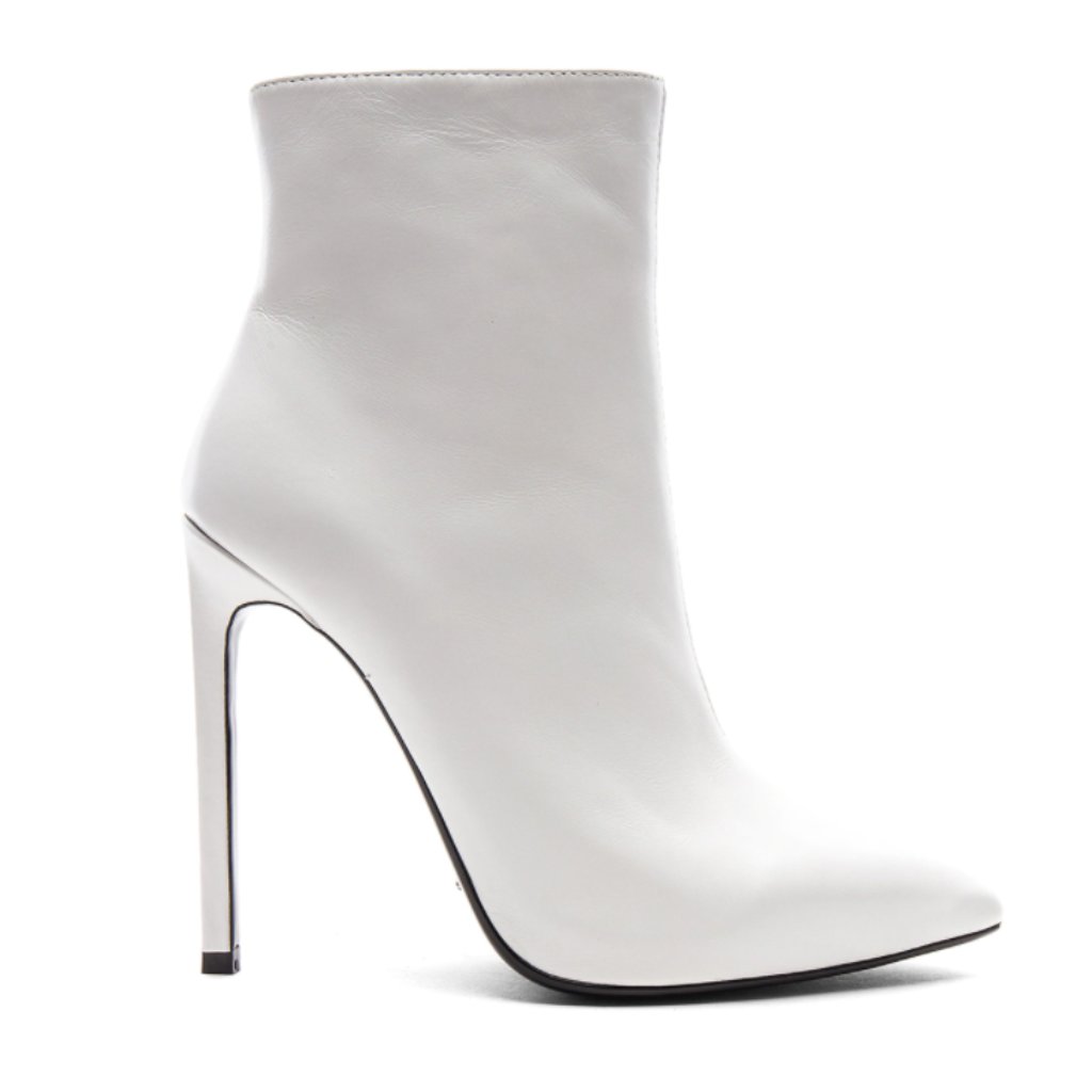 New Tony Bianco Freddie Heeled Bootie White 0215